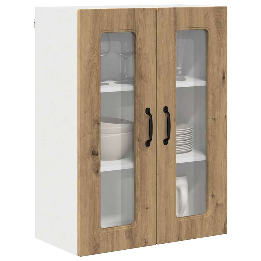Keukenkast aan de muur met plank Artisan Eiken 60 x 31 x 80 cm