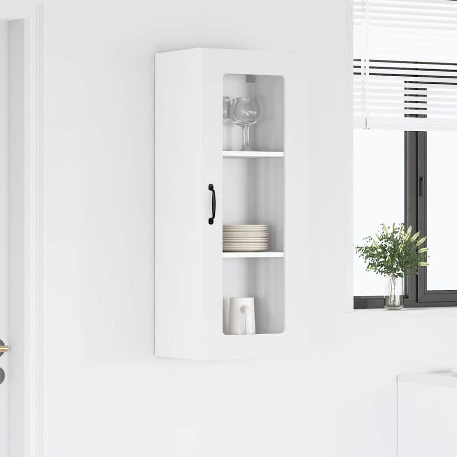 Keukenkast aan de muur Wit 40 x 31 x 100 cm Bewerkt hout