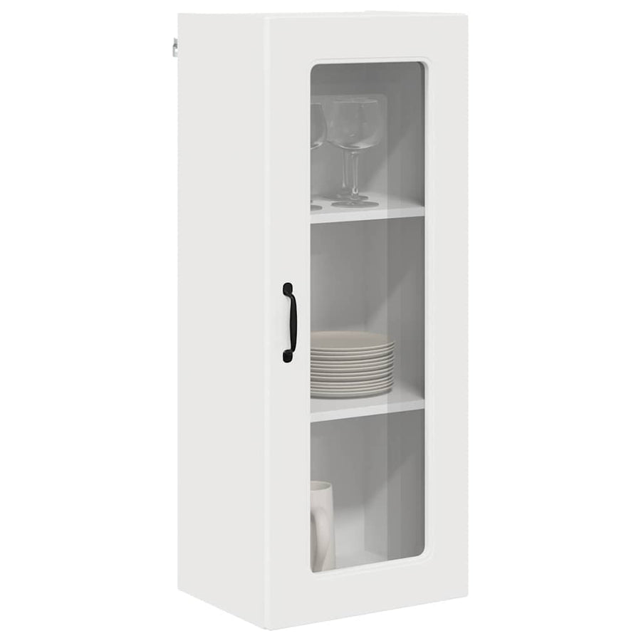 Keukenkast aan de muur Wit 40 x 31 x 100 cm Bewerkt hout