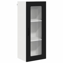 Keukenkast aan de muur Zwart 40 x 31 x 100 cm Bewerkt hout