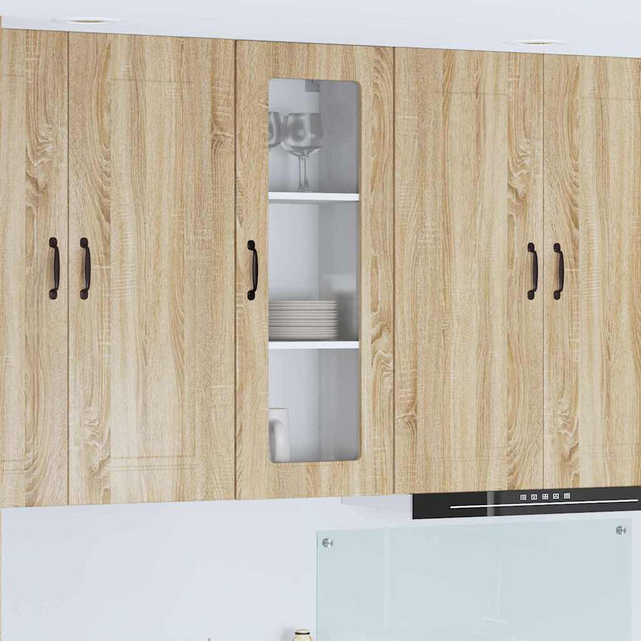 Keukenkast aan de muur met plank Sonoma Eiken 40 x 31 x 100 cm