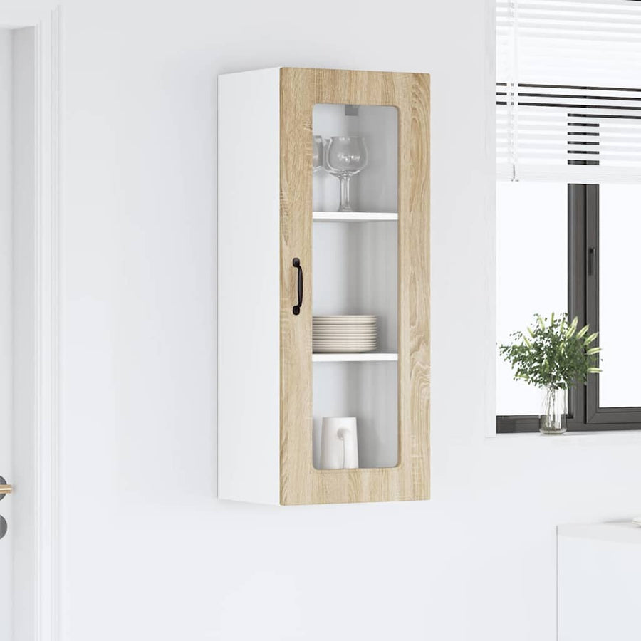 Keukenkast aan de muur met plank Sonoma Eiken 40 x 31 x 100 cm