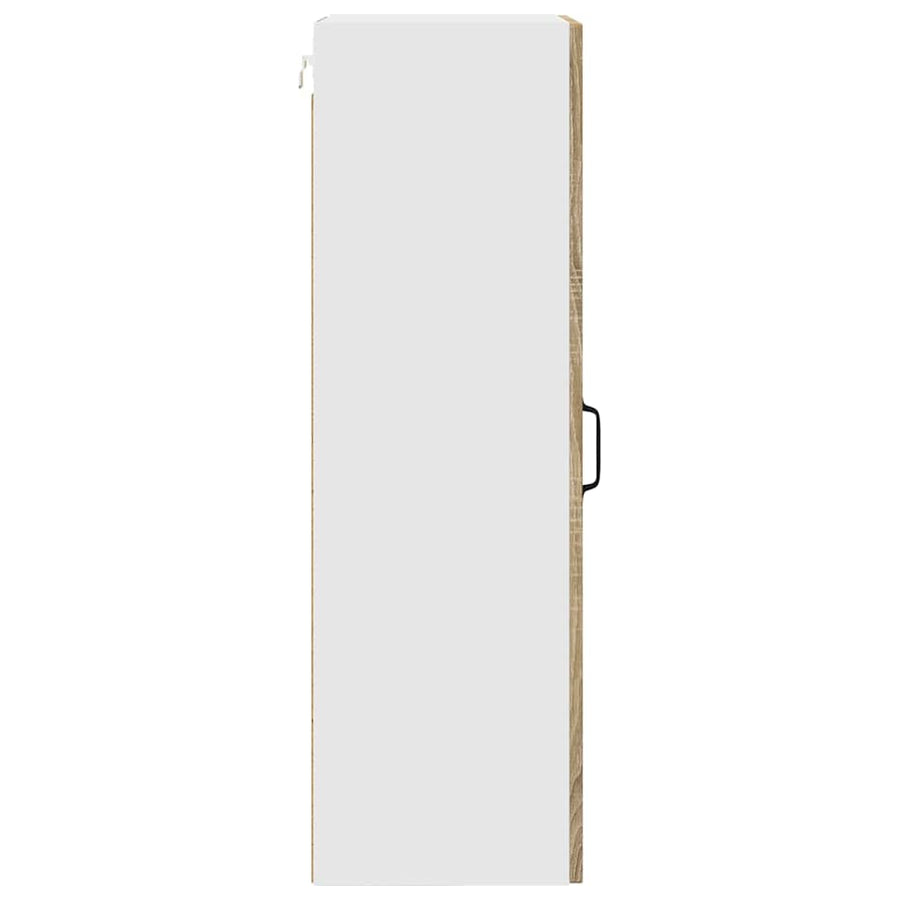 Keukenkast aan de muur met plank Sonoma Eiken 40 x 31 x 100 cm