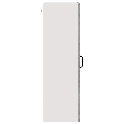 Keukenkast aan de muur met plank Beton Grijs 40 x 31 x 100 cm