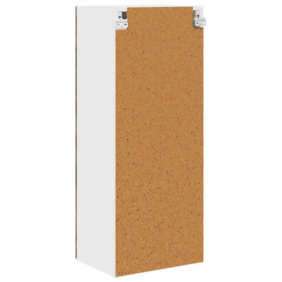 Keukenkast aan de muur met plank Gerookt eiken 40 x 31 x 100 cm
