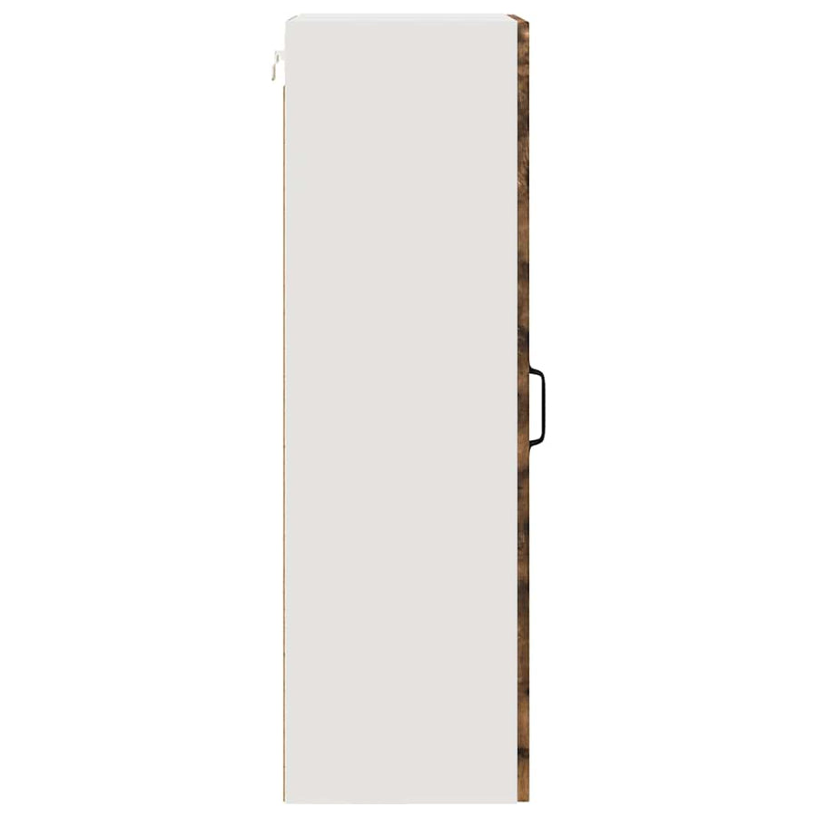 Keukenkast aan de muur met plank Gerookt eiken 40 x 31 x 100 cm