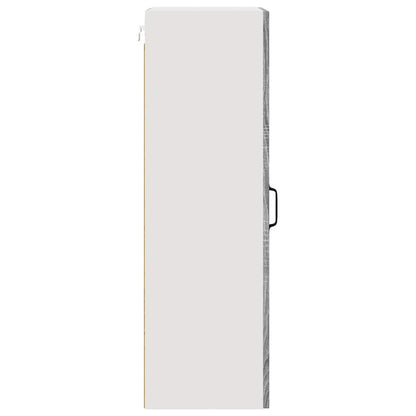 Keukenkast aan de muur met plank Grijs Sonoma 40 x 31 x 100 cm