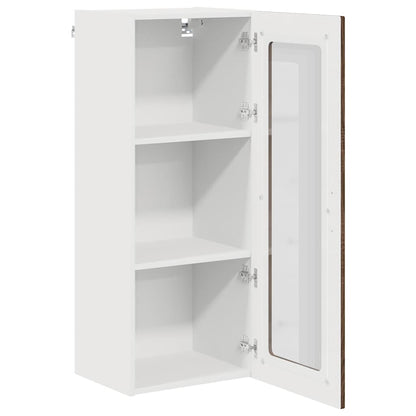 Keukenkast aan de muur met plank Bruin Eiken 40 x 31 x 100 cm
