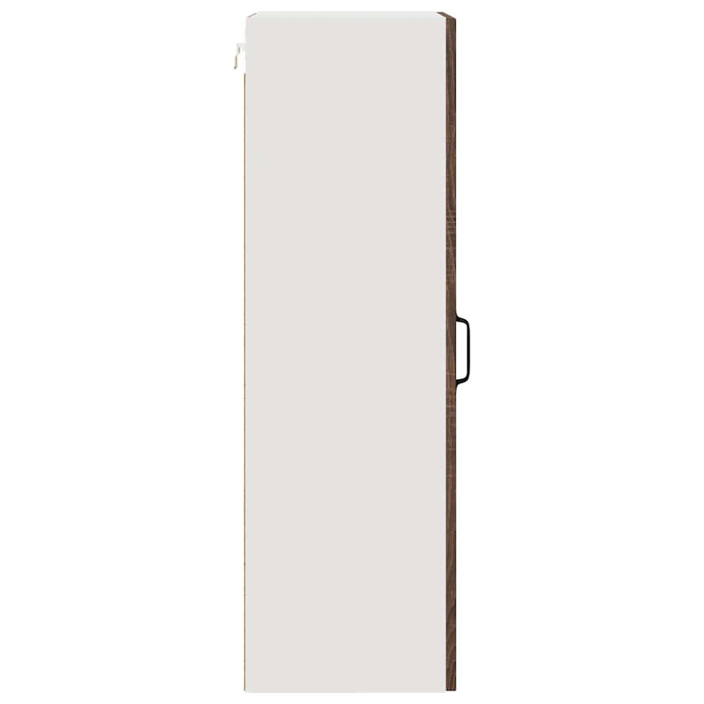 Keukenkast aan de muur met plank Bruin Eiken 40 x 31 x 100 cm