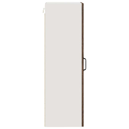 Keukenkast aan de muur met plank Bruin Eiken 40 x 31 x 100 cm