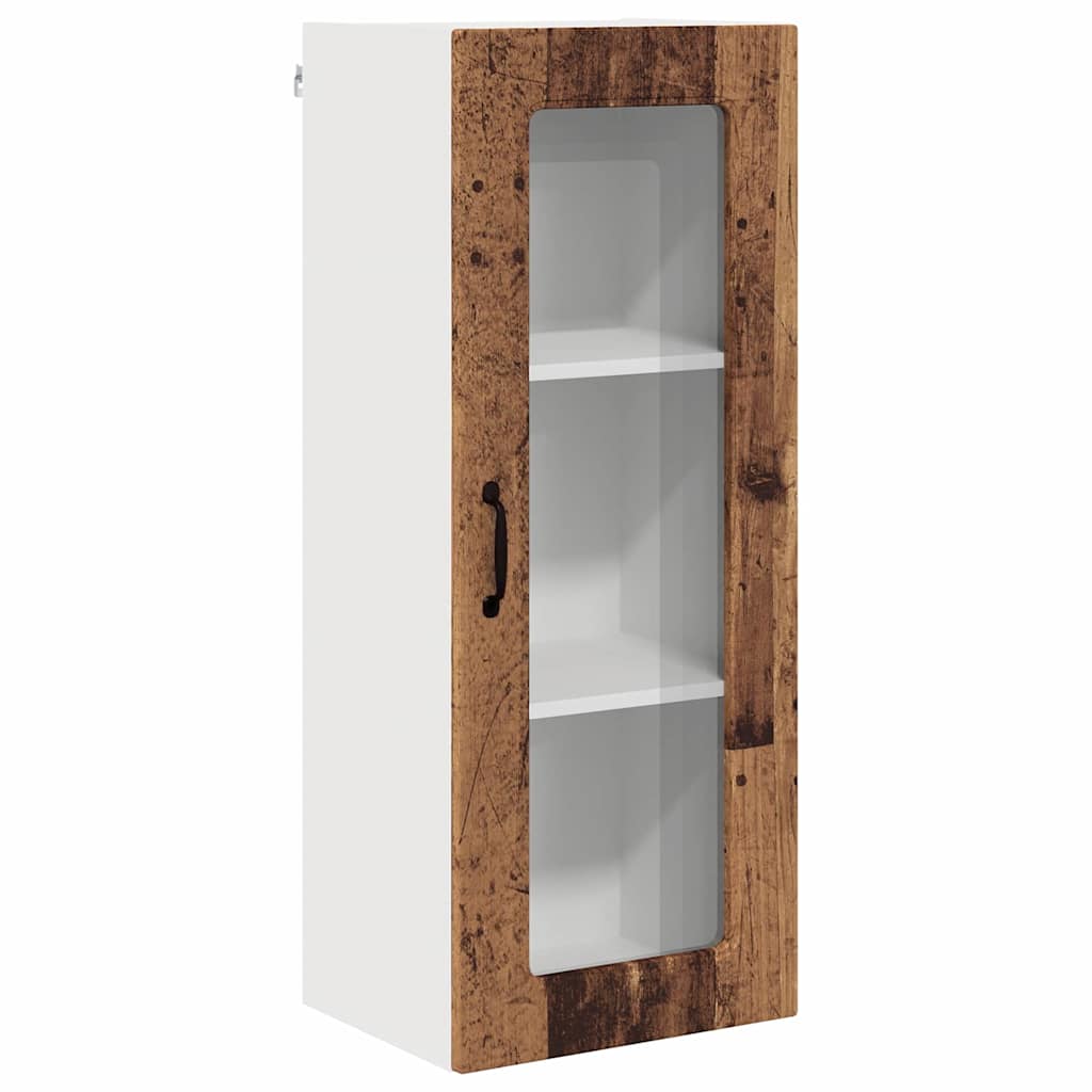 Keukenkast aan de muur Oud Hout 40 x 31 x 100 cm Bewerkt hout