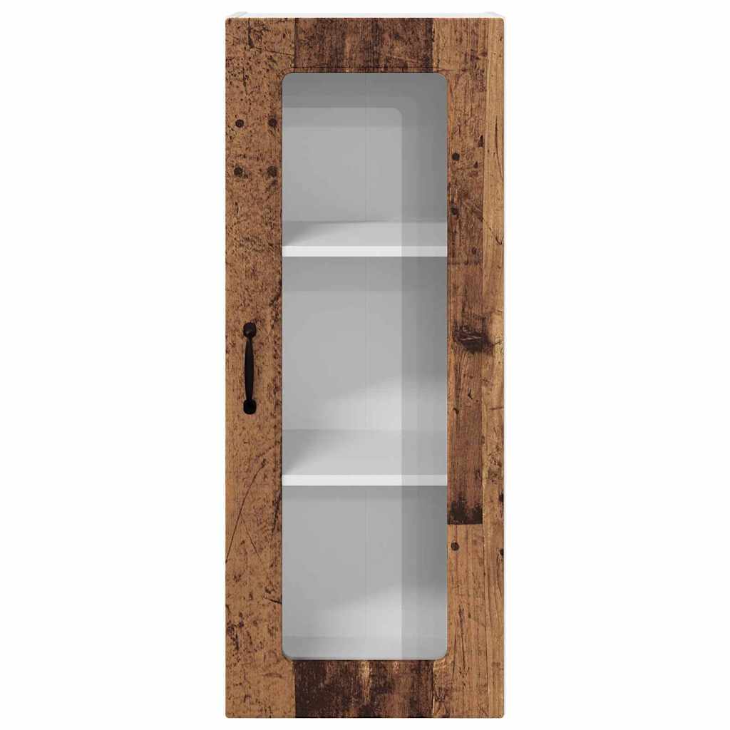 Keukenkast aan de muur Oud Hout 40 x 31 x 100 cm Bewerkt hout