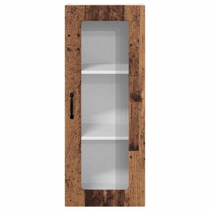 Keukenkast aan de muur Oud Hout 40 x 31 x 100 cm Bewerkt hout