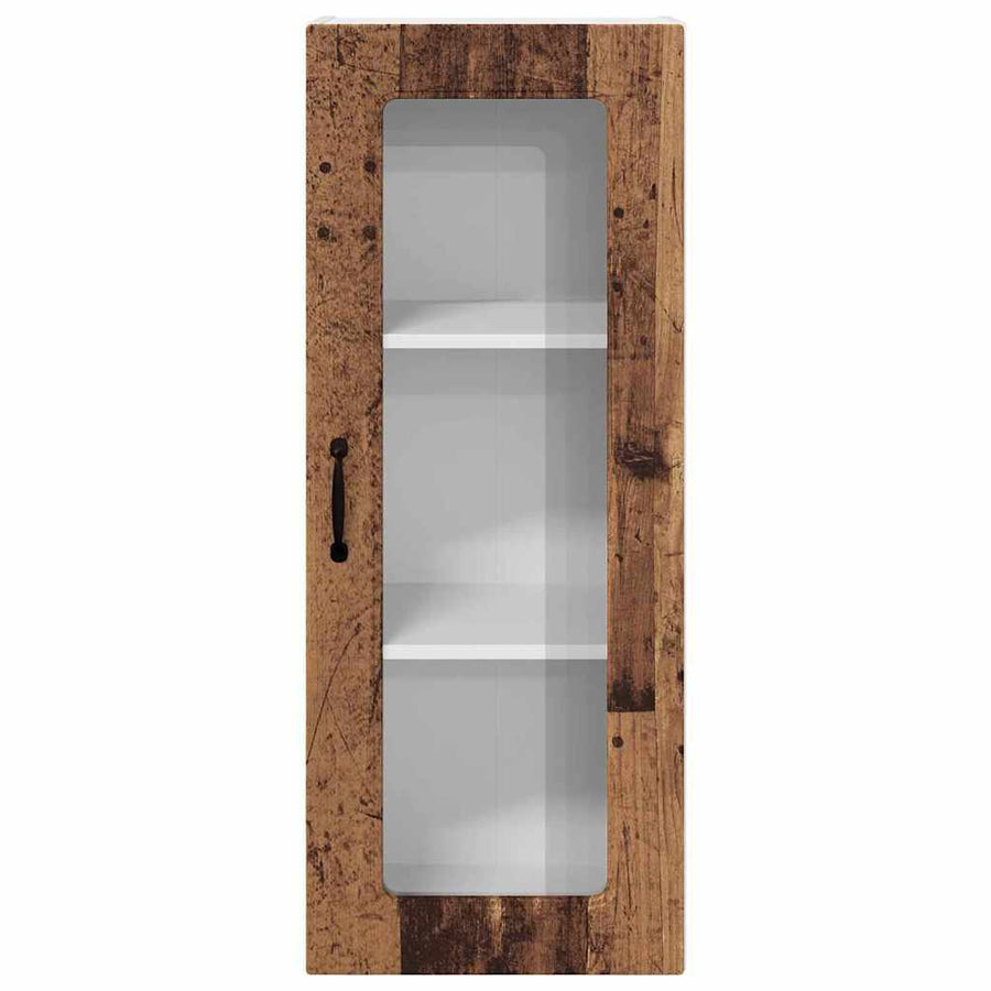 Keukenkast aan de muur Oud Hout 40 x 31 x 100 cm Bewerkt hout