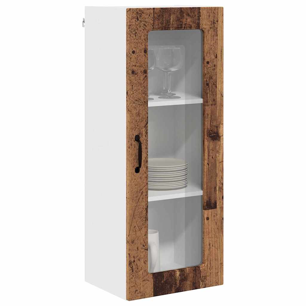 Keukenkast aan de muur Oud Hout 40 x 31 x 100 cm Bewerkt hout