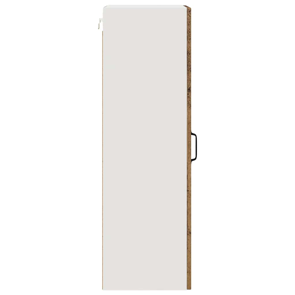 Keukenkast aan de muur Oud Hout 40 x 31 x 100 cm Bewerkt hout