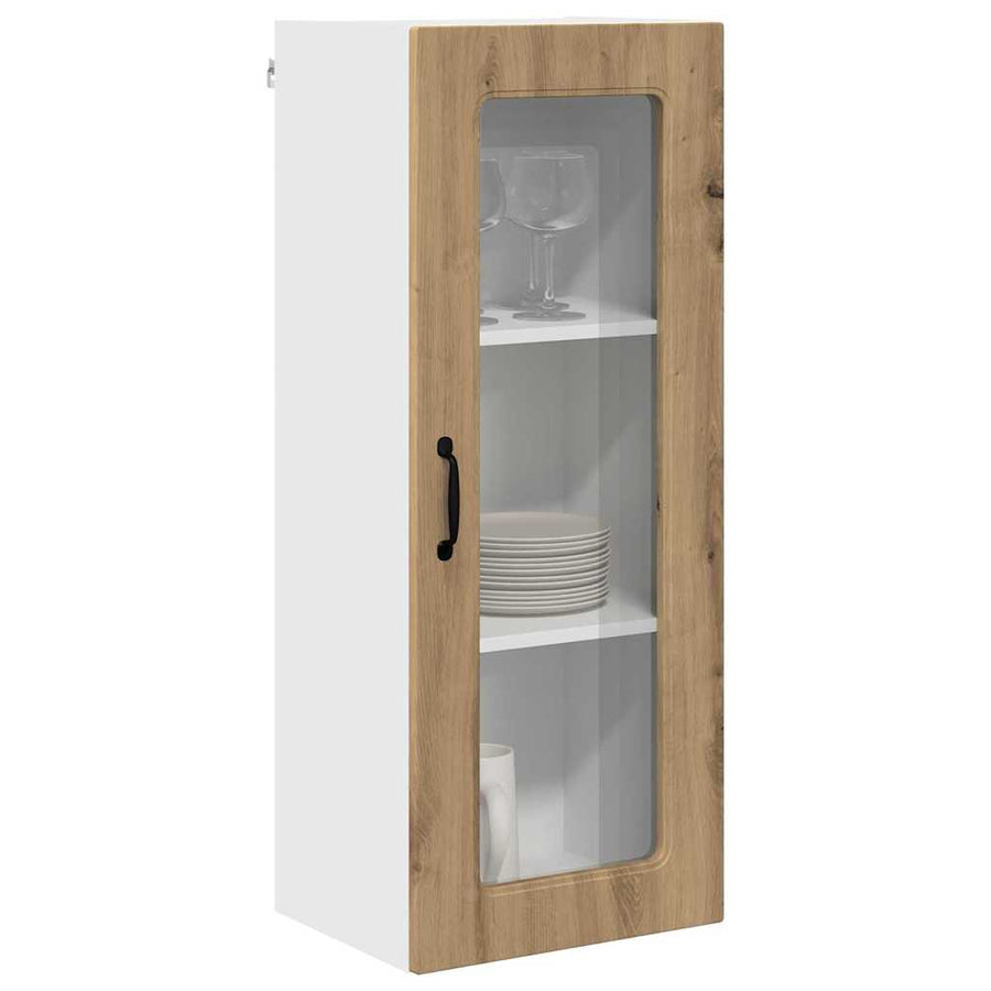 Keukenkast aan de muur met plank Artisan Eiken 40 x 31 x 100 cm
