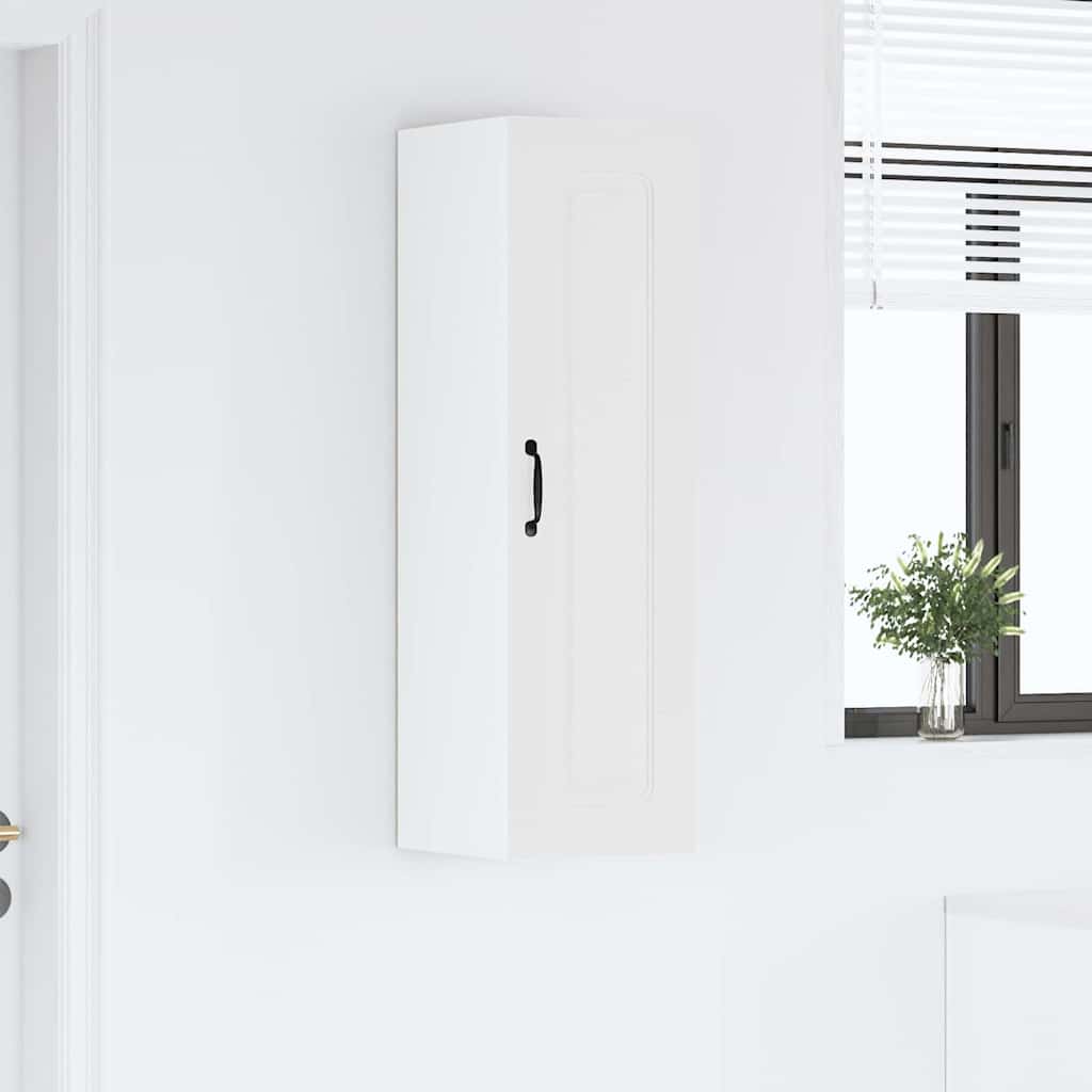 Keukenkast aan de muur Wit 30 x 31 x 100 cm Bewerkt hout