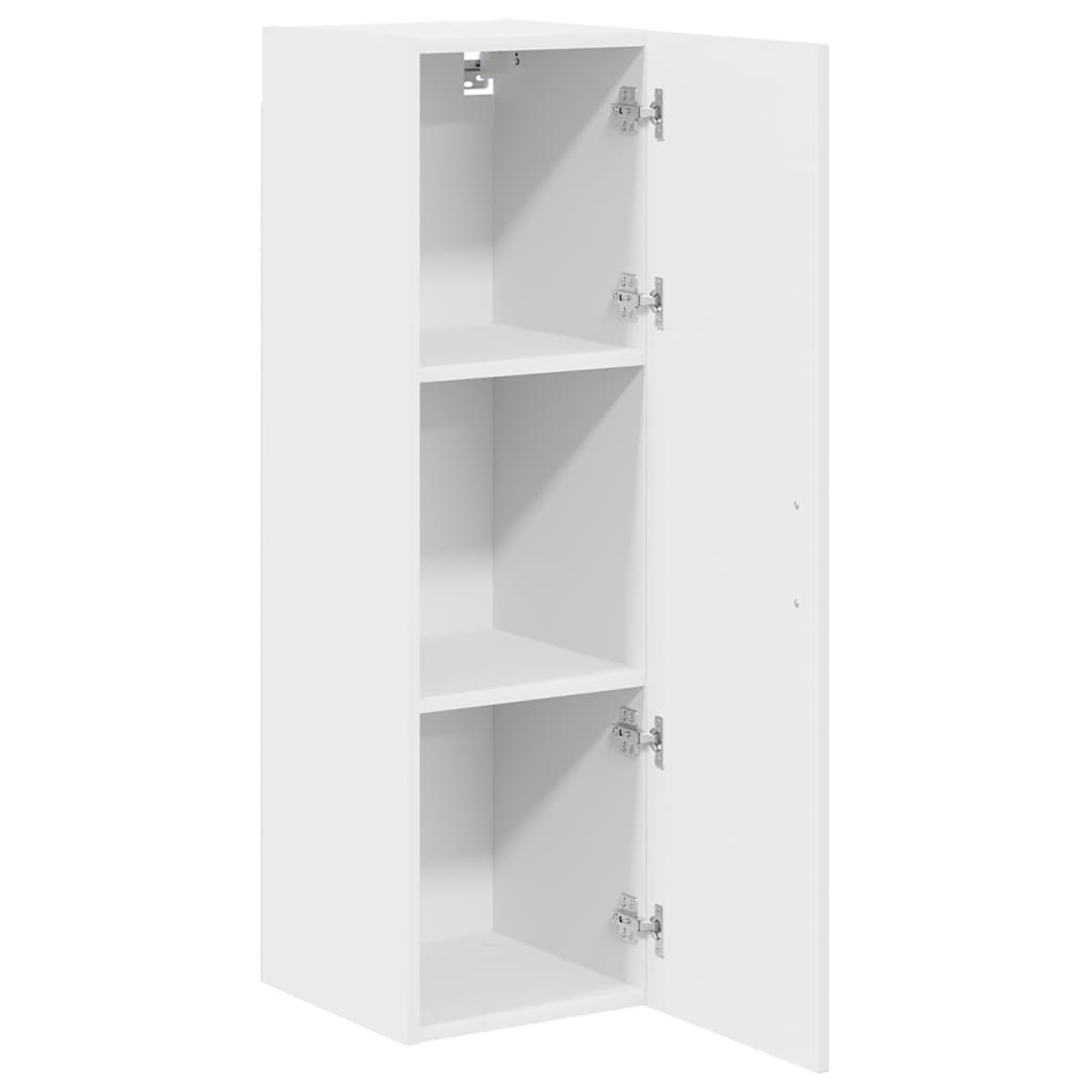 Keukenkast aan de muur Wit 30 x 31 x 100 cm Bewerkt hout