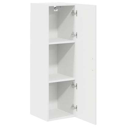 Keukenkast aan de muur Wit 30 x 31 x 100 cm Bewerkt hout