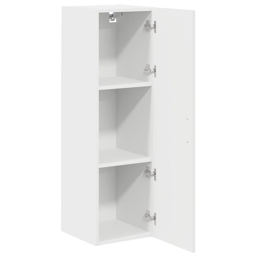 Keukenkast aan de muur Wit 30 x 31 x 100 cm Bewerkt hout