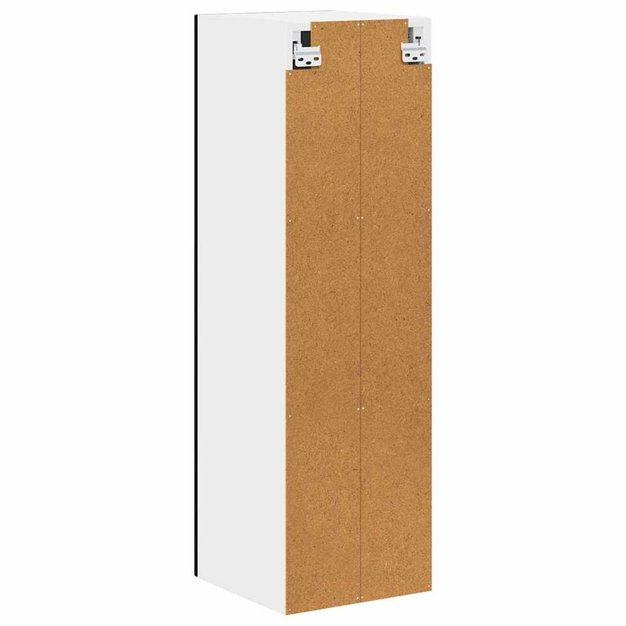 Keukenkast aan de muur Zwart 30 x 31 x 100 cm Bewerkt hout