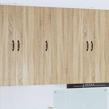 Keukenkast aan de muur met plank Sonoma Eiken 30 x 31 x 100 cm
