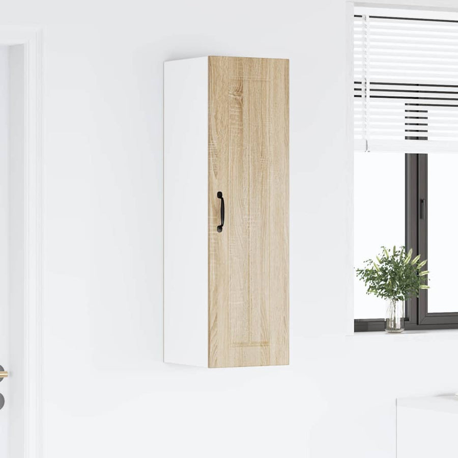 Keukenkast aan de muur met plank Sonoma Eiken 30 x 31 x 100 cm