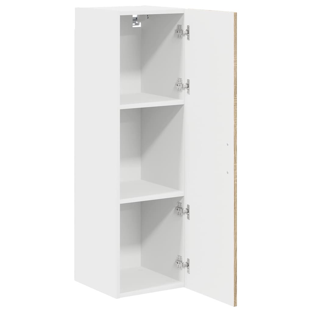 Keukenkast aan de muur met plank Sonoma Eiken 30 x 31 x 100 cm