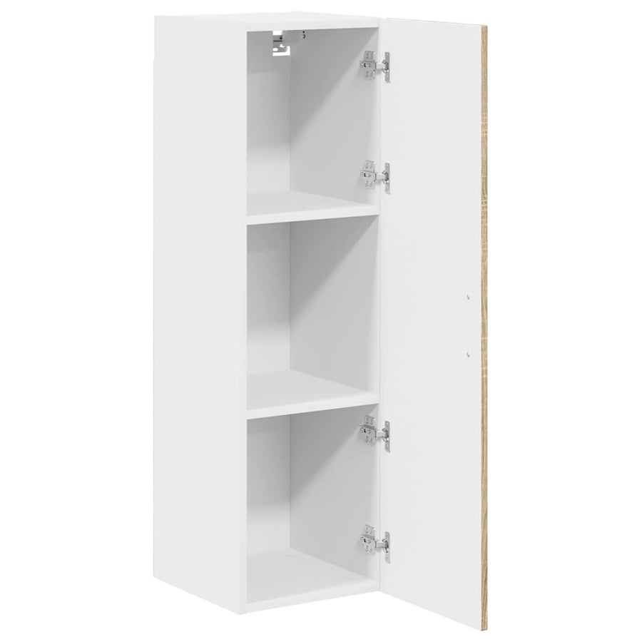 Keukenkast aan de muur met plank Sonoma Eiken 30 x 31 x 100 cm
