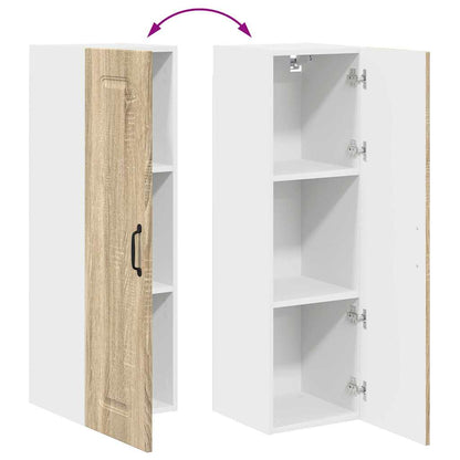Keukenkast aan de muur met plank Sonoma Eiken 30 x 31 x 100 cm