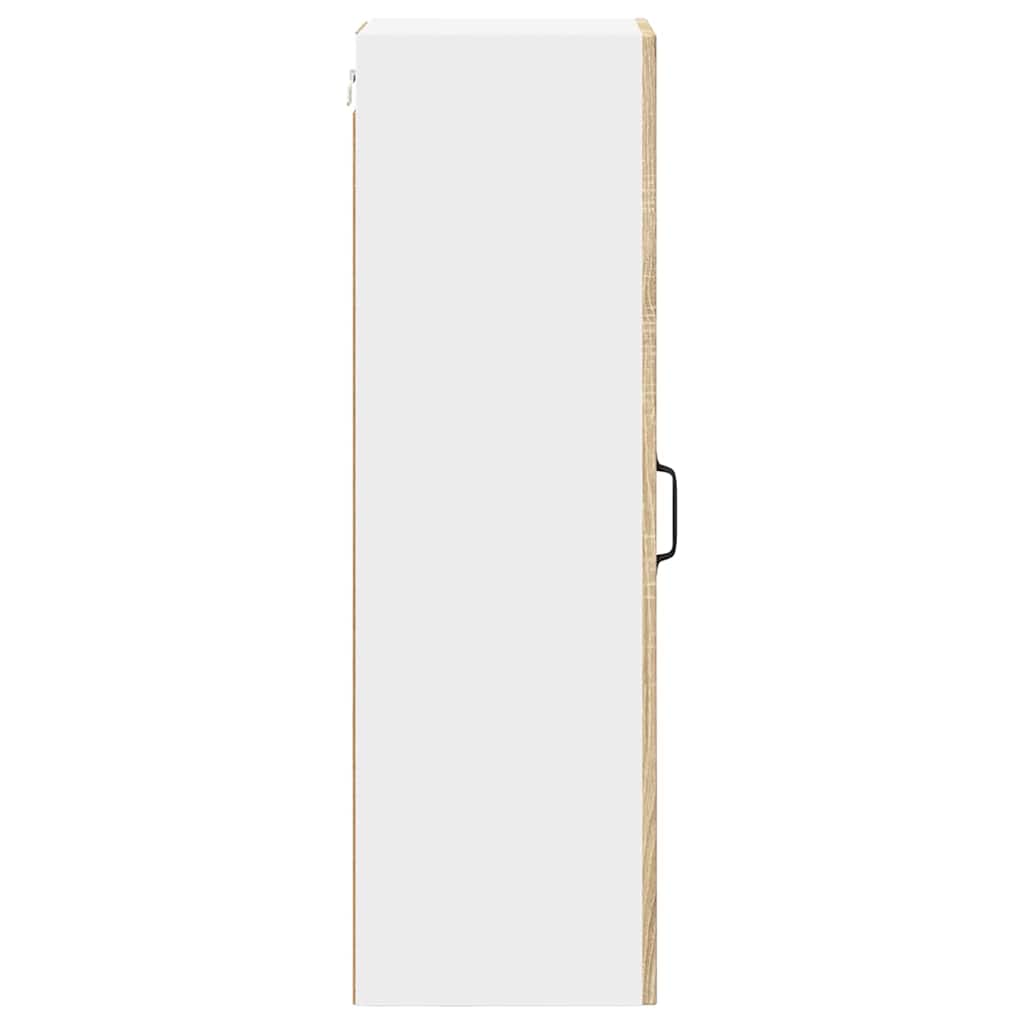 Keukenkast aan de muur met plank Sonoma Eiken 30 x 31 x 100 cm