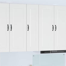 Keukenkast aan de muur met plank Hoogglans wit 30 x 31 x 100 cm