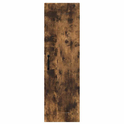 Keukenkast aan de muur met plank Gerookt eiken 30 x 31 x 100 cm