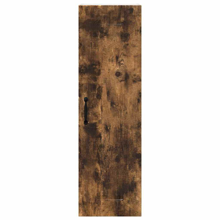 Keukenkast aan de muur met plank Gerookt eiken 30 x 31 x 100 cm