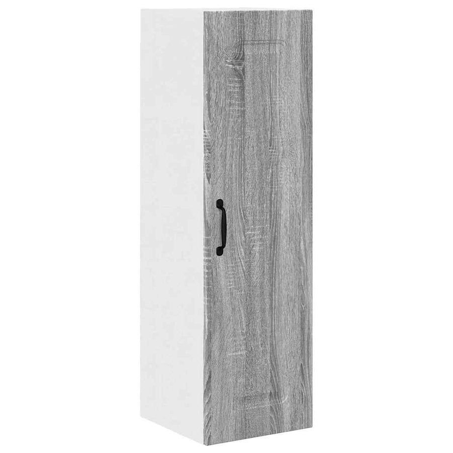 Keukenkast aan de muur met plank Grijs Sonoma 30 x 31 x 100 cm