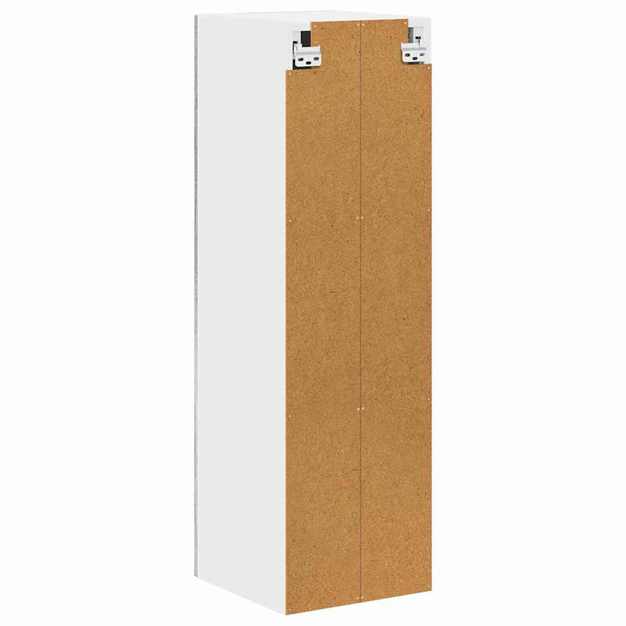 Keukenkast aan de muur met plank Grijs Sonoma 30 x 31 x 100 cm