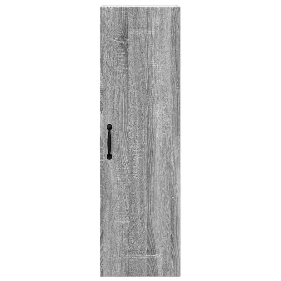 Keukenkast aan de muur met plank Grijs Sonoma 30 x 31 x 100 cm