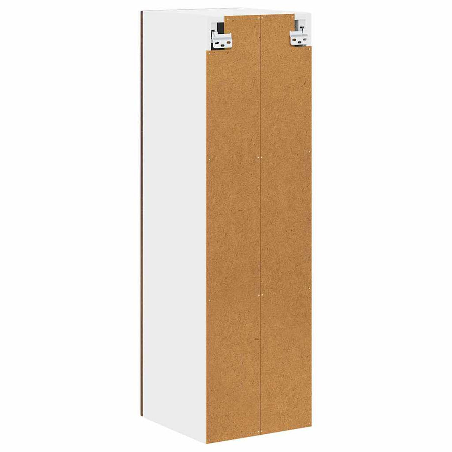 Keukenkast aan de muur met plank Bruin Eiken 30 x 31 x 100 cm