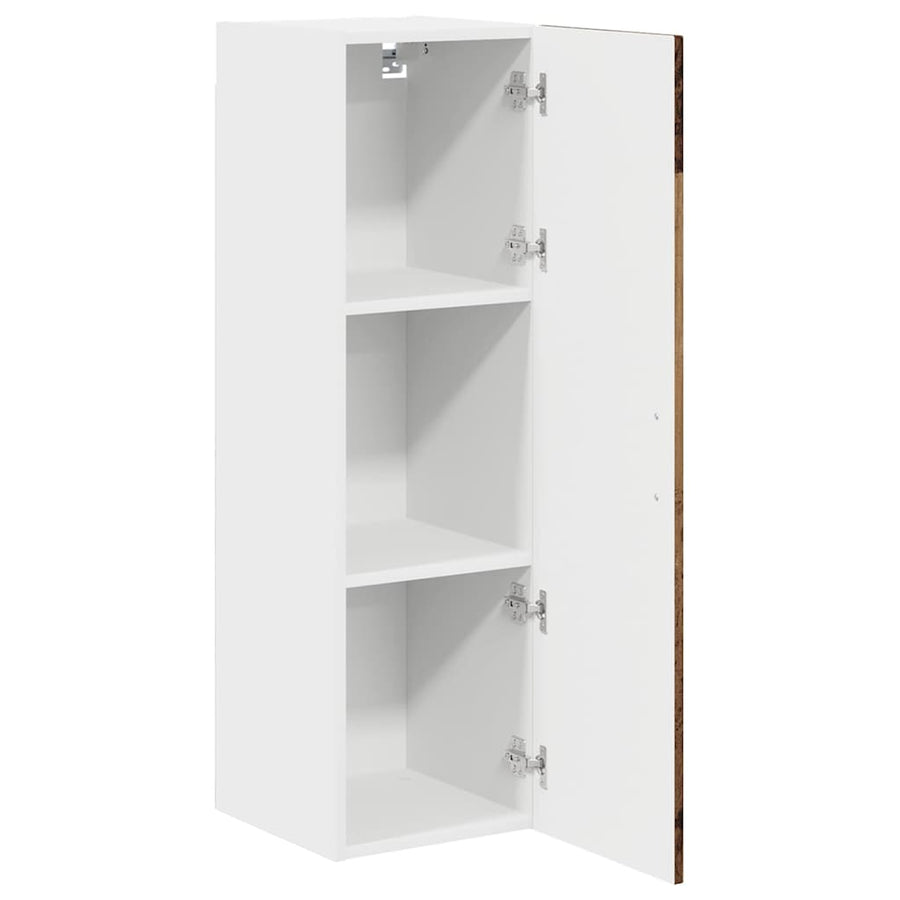 Keukenkast aan de muur Oud Hout 30 x 31 x 100 cm Bewerkt hout