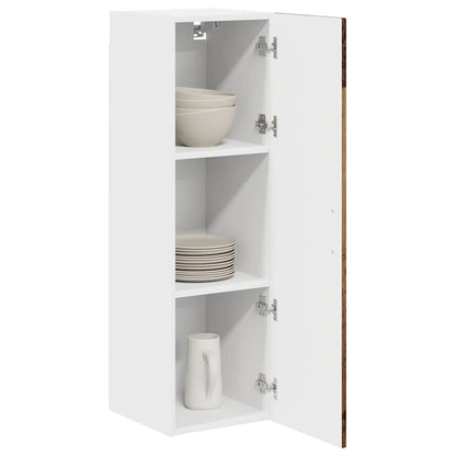 Keukenkast aan de muur Oud Hout 30 x 31 x 100 cm Bewerkt hout