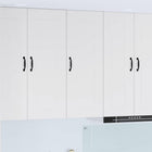 Keukenkast 40x31x100 cm wit bewerkt hout