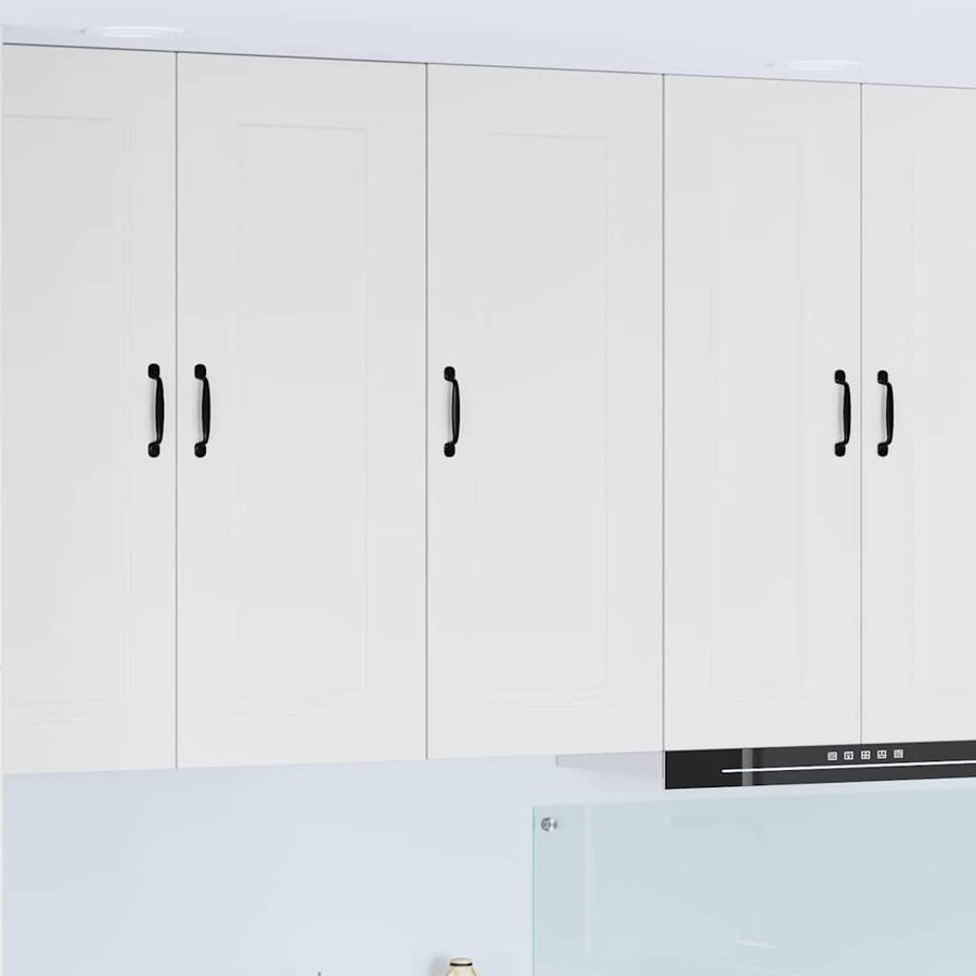 Keukenkast aan de muur Wit 40 x 31 x 100 cm Bewerkt hout