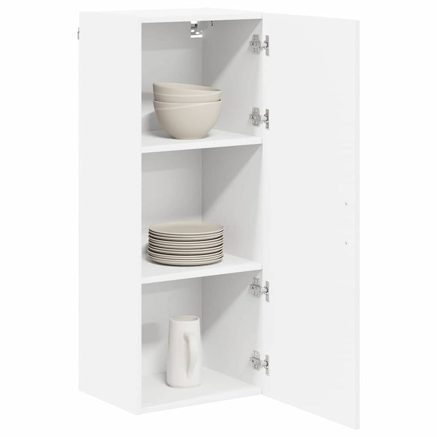 Keukenkast aan de muur Wit 40 x 31 x 100 cm Bewerkt hout