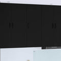 Keukenkast Kalmar Zwart 40 x 31 x 100 cm Bewerkt hout