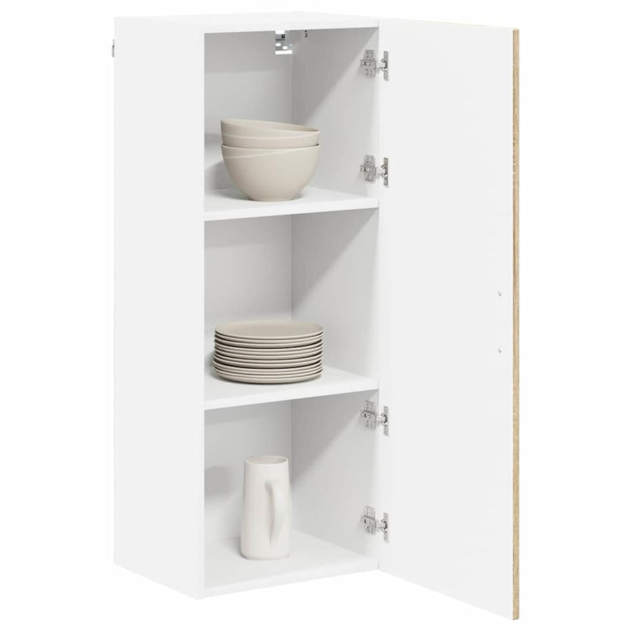 Keukenkast aan de muur met plank Sonoma Eiken 40 x 31 x 100 cm