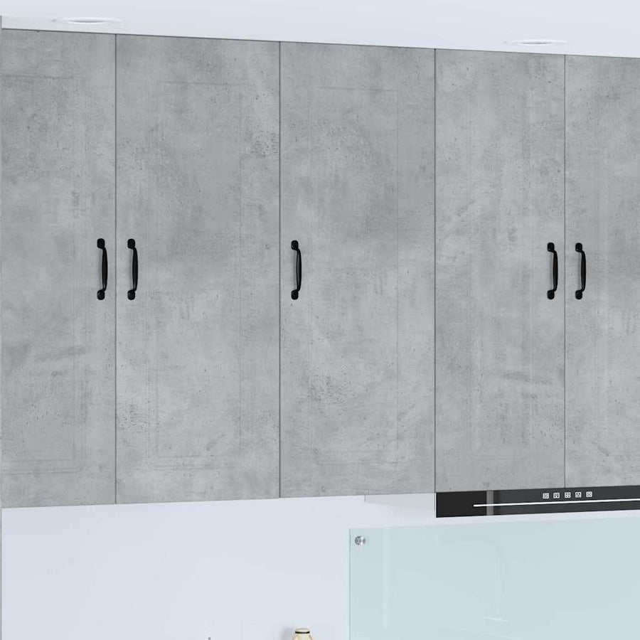 Keukenkast aan de muur met plank Beton Grijs 40 x 31 x 100 cm
