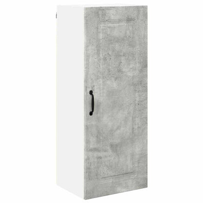 Keukenkast aan de muur met plank Beton Grijs 40 x 31 x 100 cm
