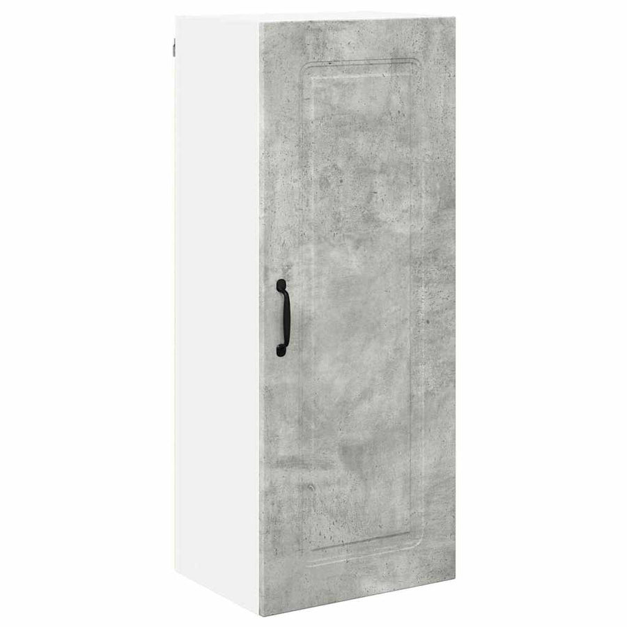 Keukenkast aan de muur met plank Beton Grijs 40 x 31 x 100 cm