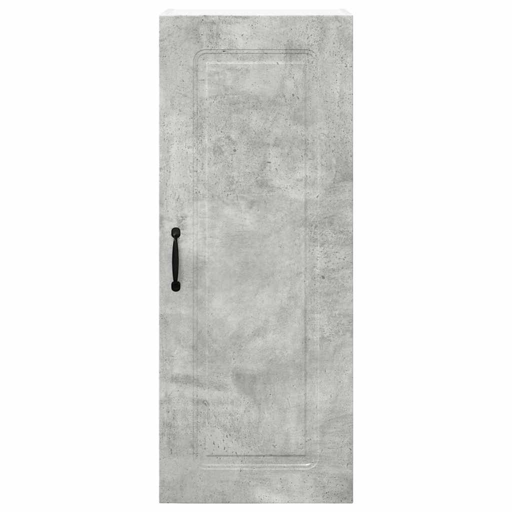 Keukenkast aan de muur met plank Beton Grijs 40 x 31 x 100 cm